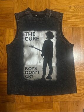 NWOT The Cure Boys Don’t Cry Tank